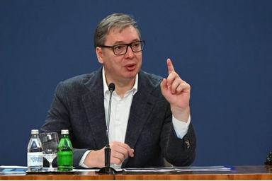 A szerb államfő a NIS-re kivetett szankciók hatásairól. (Kép: Beta) A szerb államfő a NIS-re kivetett szankciók hatásairól. (Kép: Beta)