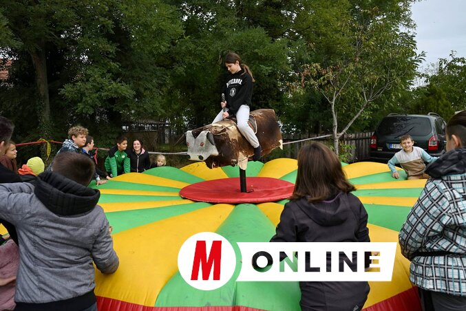 A leendő lovasok is kipróbálhatták magukat (Molnár Edvárd felvétele)