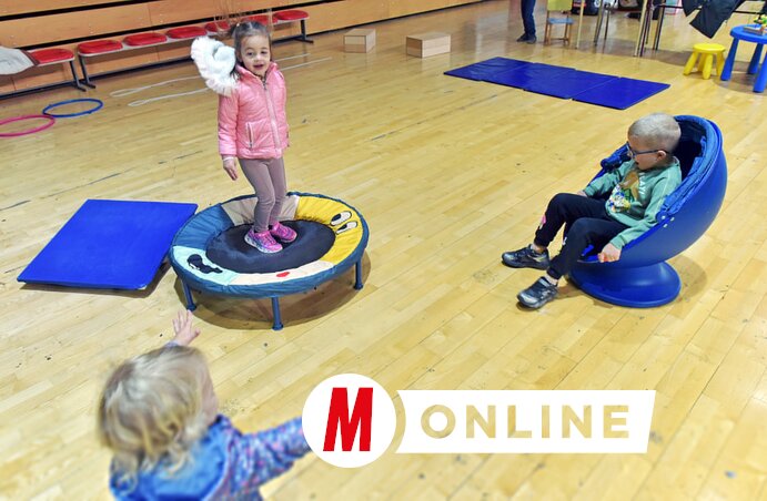 A gyermekek részére sok foglalkozással készültek a szervezők, köztük különféle fejlesztőjátékok is szerepeltek (Gergely Árpád felvétele)
