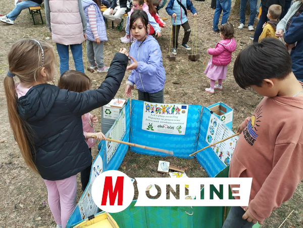 Az Ökobecse Polgári Egyesület is várta a gyermekeket (Kancsár Izabella felvétele)