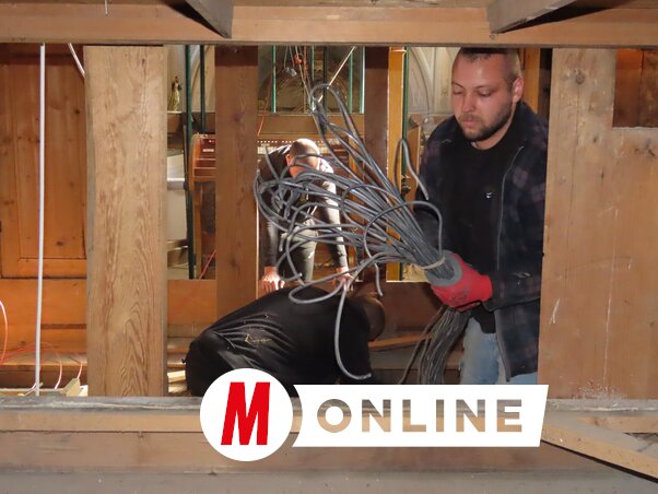 Demontaža orgulja sa stručnjacima trajala je nekoliko dana (fotografija Žolta Činčika)