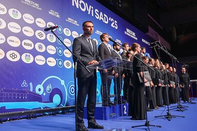 A polgármester és az önkormányzat támogat mindenféle, sporttal kapcsolatos eseményt és elképzelést, hiszen a város lakosságának csaknem harmada valamilyen sportot űz (Fotó: novisad.rs)