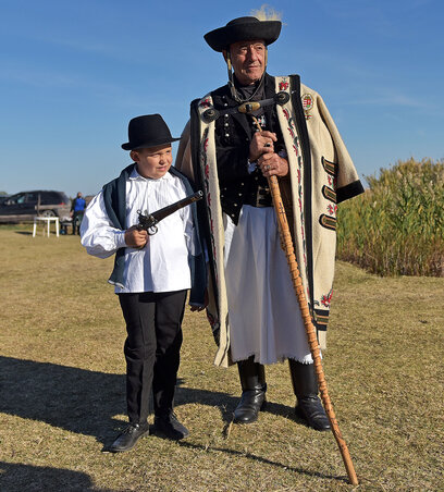 Kikity Attila betyárosan helytállt Ilonafalván (Gergely Árpád felvétele)