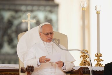 XIV. Leó pápa (Fotó: Beta)