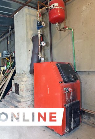 A kazán közvetlen közelében ne tartsunk éghető tárgyakat! (Gergely Árpád felvétele)