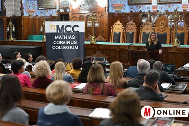 Hal Melinda előadása elgondolkodtató kérdéseket vetett fel (Fotó: Molnár Edvárd felvétele)