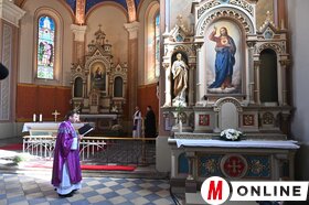 Ökumenikus szentmise és Szent József szobrának megszentelése Zsablyán