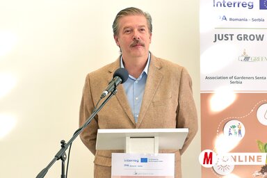 Dr. Lengyel László a projekt fontosságára hívta fel a figyelmet (Fotó: Gergely Árpád felvétele) Dr. Lengyel László a projekt fontosságára hívta fel a figyelmet (Fotó: Gergely Árpád felvétele)