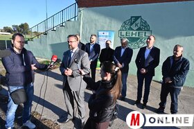 Befektetések a Lehel Sportközpontban Muzslyán