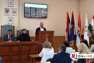 Szatmári Adrián az ülésen (Fotó: Tóth Péter felvétele)