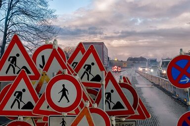 A legtöbb útszakaszon munkálatok zajlanak. (Kép: Pixabay)