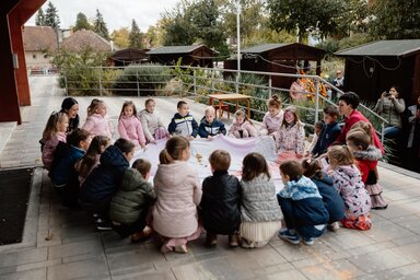 Az óvodások is felléptek a vásáron (Fotó: Dukai Photo)