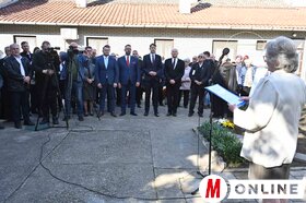 Jókai Mór szobra Pancsova