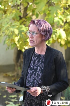 Jókai Mór szobra Pancsova