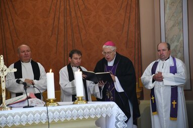 A szentmisét msgr. Fazekas Ferenc szabadkai megyés püspök celebrálta (Fotó: Paraczky László)