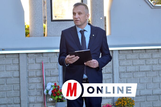 Dr. Forró Lajos mondott beszédet, akinek nagyapja is ártatlanul halt meg (Gergely Árpád felvétele)