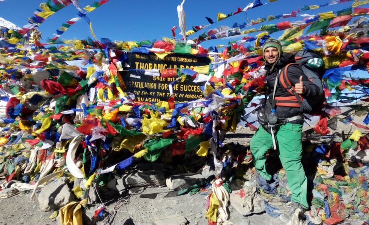 Indiában ismerkedett meg a jógával és a vipassana meditációva (Fotó: Mauro Córdoba)