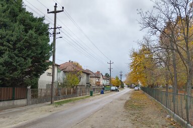 Az utca a Vasutas-település helyi közösségben található / Fotó:Patyi Szilárd