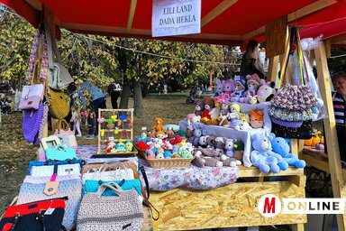 Temerin központja igazi őszi hangulatba öltözött a kétnapos Őszi vásár idejére (Fotó: Kasza Jennifer felvétele)