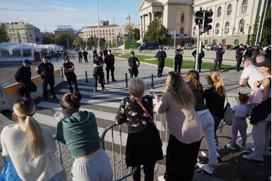 Bár a blokád kevésbé jellemző, mint az év elején, a társadalmi feszültség továbbra is jelen van / Fotó: Beta