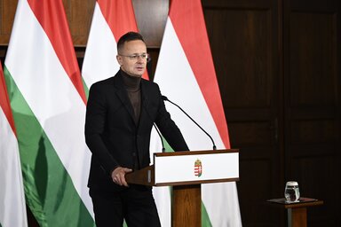 A tárcavezető arról számolt be, hogy újabb vádak dőltek meg Milorad Dodikkal kapcsolatban (Fotó: MTI)