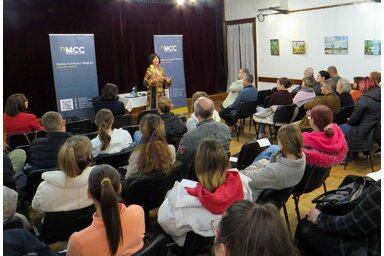 Megtelt a Petőfi nagyterme /Fotó: Kecskés István