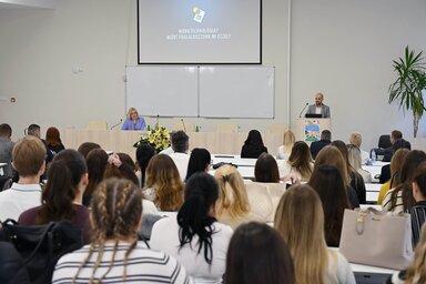 A konferencia első előadását a magyarországi Czékmán Balázs tartotta meg/Fotó: Molnár Edvárd