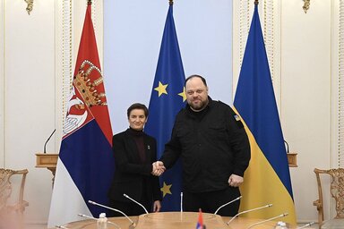 A szerb házelnök kijelentette, hogy Szerbia a háború kitörése óta a Nyugat-Balkán államai közül a legnagyobb segítséget nyújtotta Ukrajnának (Fotó: Beta/Peđa Vučković)
