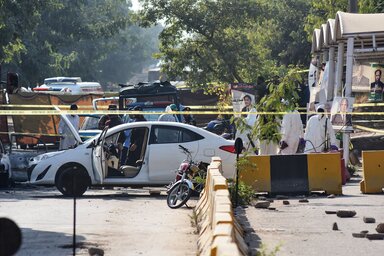 A nagy erejű detonáció következtében 12 ember életét vesztette, és 27-en megsebesültek (Fotó: Beta/AP)