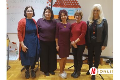 A szakmai nap előadói és szervezői: Kormányos Novák Mónika, Bilicki Mónika, Tóth Mária, Pakai Terézia, Ignác Hajnalka