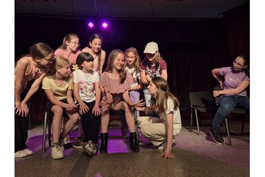 A Petőfi kultúrkörben két általános iskolás színjátszó csoport működik (Fotó: Rókus Zoltán archívuma)