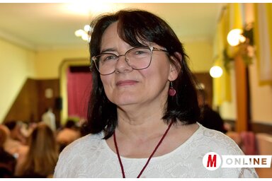 Muhi Zsuzsanna, a Zengő Tájház Nők és Fiatalok Kézműves Egyesület elnöke. (Gergely Árpád felvétele)