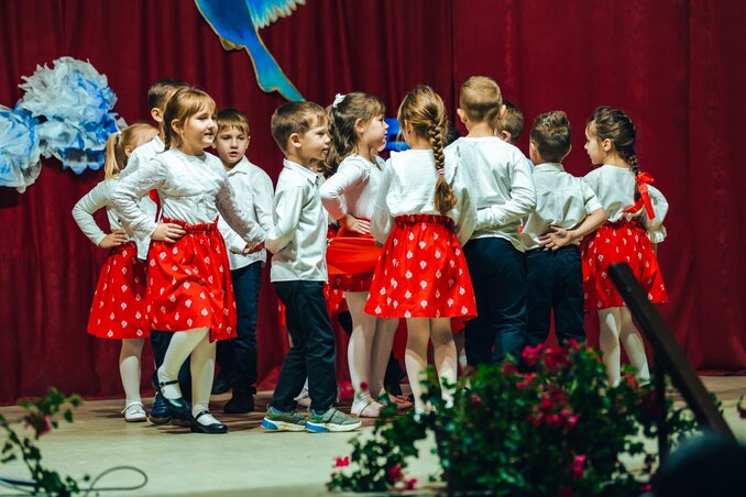 Mindig az óvodások csalják ki a legnagyobb mosolyt az arcokra (Fotó: Kádár Áron)