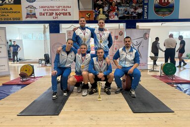 A Spartacus súlyemelői a 25. országos csapatbajnoki címet szerezték meg (Fotó: Spartacus Súlyemelőklub)