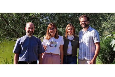 A projekt szakértői csapata: (balról jobbra) Ft. dr. Szöllősi Tibor, Francia Banjac Krisztina, Detki Kókai Anikó, Sipka Bence (Privát archívum)