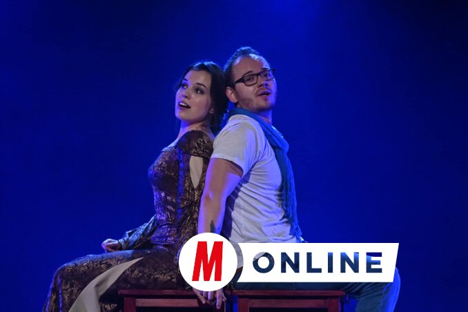 Óvári Dániel a Rómeó és Júlia előadásban (Ótos András felvétele)