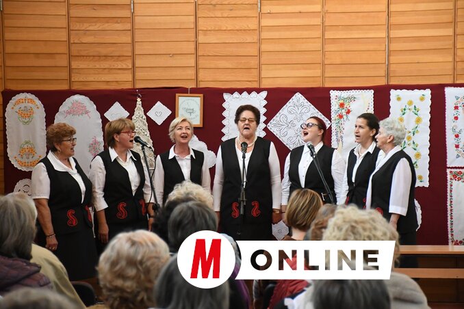 A Csalogány asszonykórus népdalokat adott elő