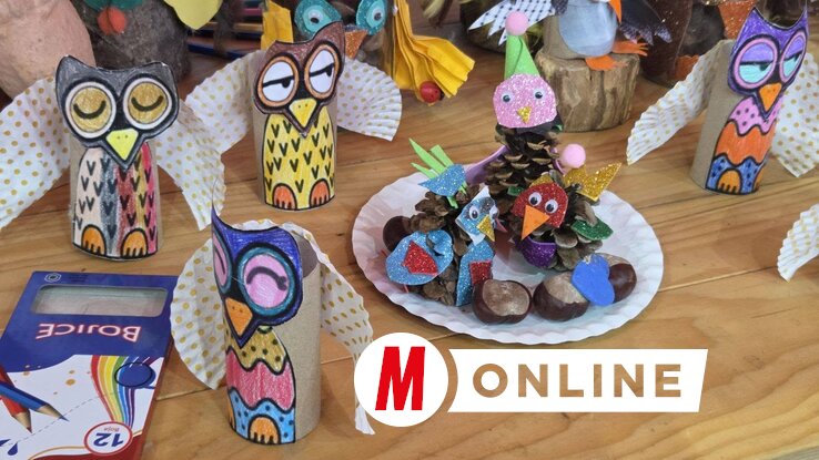 Ötletes alkotások (Fotó: Vidács Hajnalka felvétele)