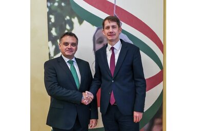 Dr. Pásztor Bálint és Latorcai Csaba (Fotó: Dr. Pásztor Bálint/Facebook)