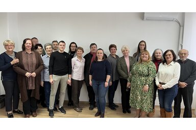 A Kossa János Magyar Nyelvművelő Egyesület és Olvasókör közgyűlésének résztvevői