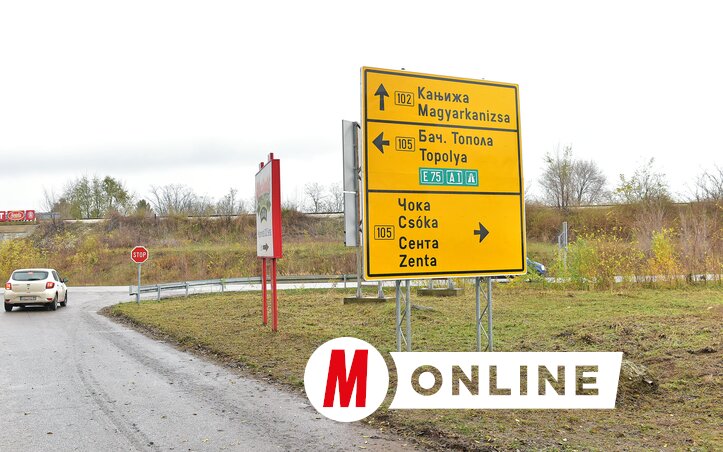 Zenta községben három tábla került ki (Fotó: Gergely Árpád felvétele)