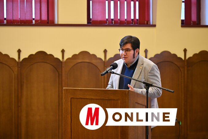 Agárdi Gábor, a Pannónia Alapítvány igazgatója (Fotó: Molnár Edvárd felvétele)