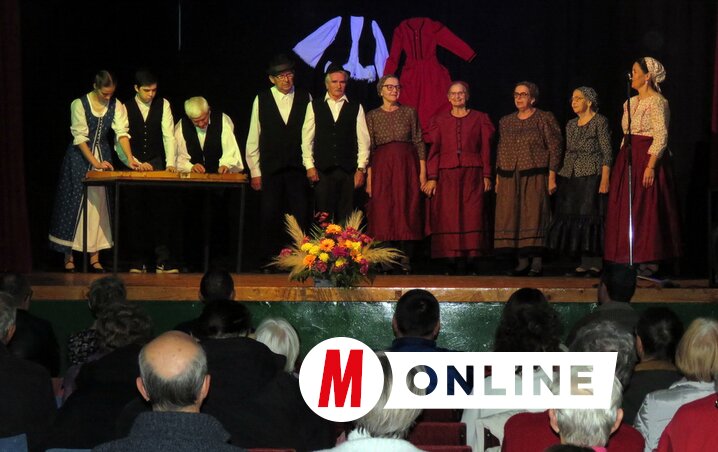 A citerások és a Vegyeskórus közös produkciója nagy tetszést aratott a muzslyai közönség körében