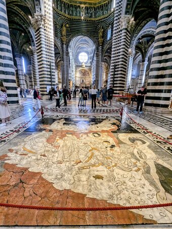 Világhírű márványpadló