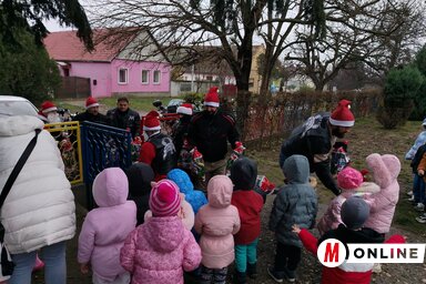 Motoros Mikulások Kishegyesen 