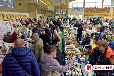 Már a délelőtti órákban nagy volt a sportcsarnokban a nyüzsgés (Fotó: Gergely Árpád)