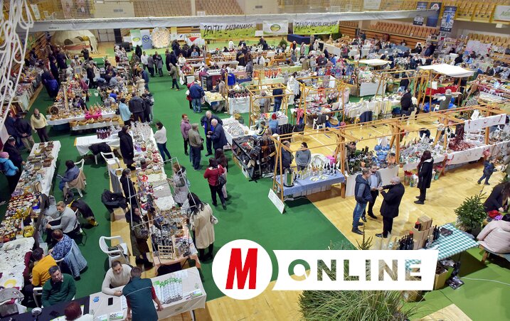 A kiállítók bőséges kínálattal és igazi vajdasági termékekkel várják az érdeklődőket (Fotó: Gergely Árpád)