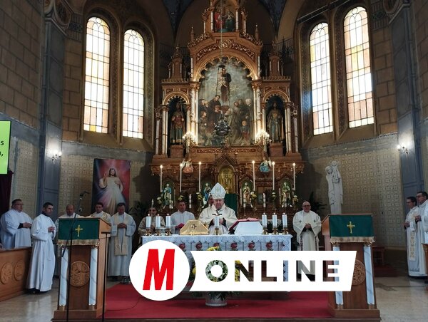 A november 11-ei szentmisét az érsek celebrálta (Fotó: Kancsár Izabella felvétele)