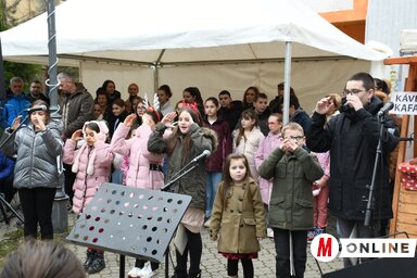 A Szirmai Károly ME Bíborka nyelvápoló csoportja több produkcióval is bemutatkozott (Fotó: Paraczky László felvétele)