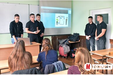 A tanulók prezentációkon mutatták be a vállalkozási ötletüket/Fotó: Gergely Árpád